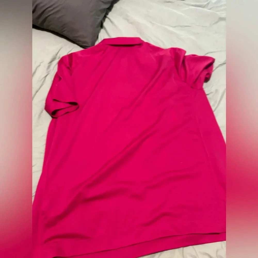 Nike Golf Tour Performance Mens pink golf polo XL